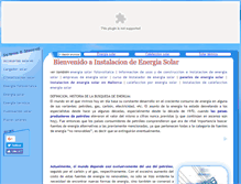 Tablet Screenshot of instalacionenergiasolar.com